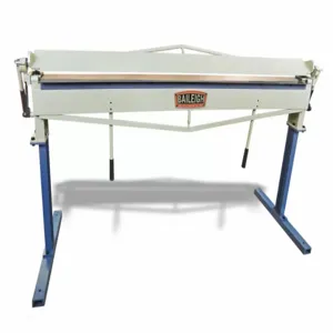 BAILEIGH INDUSTRIAL HBR-7222 Sheet Metal Brake, Hand Lever, 22 Ga Capacity, 72 Inch Max. Bending Width | CN9BBB 31XV02