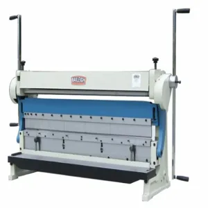 BAILEIGH INDUSTRIAL SBR-5216 Combination Machine, Bender/Roller/Shear, 16 ga Brake Capacity | CN9AQR 15V785