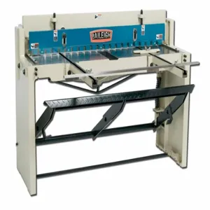 BAILEIGH INDUSTRIAL SF-5216E Machining Shear, Manual, Foot Pedal, 52 Inch Size Max. Cut Width, 16 ga Capacity, Blade | CN9ATA 31XV64