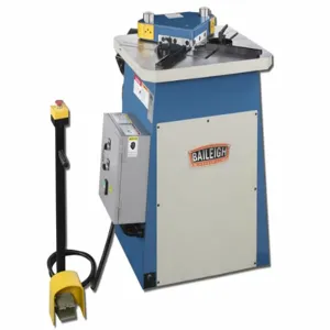 BAILEIGH INDUSTRIAL SN-F09-MS Sheet Metal Notcher, Corded, 9 Ga Sheet Metal Capacity, 90 Deg, 220V AC | CN9BBH 31XV85