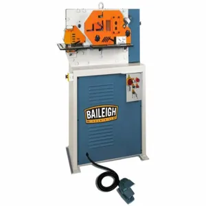 BAILEIGH INDUSTRIAL SW-443 Ironworker, 230V AC /Three-Phase, 2 Stations, 44 Tonf Hydraulic Force, SW-443 | CN9AWV 31XV99