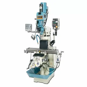 BAILEIGH INDUSTRIAL VM-949-1 Knee/Column Milling Machine, 9 Inch Table Length, 49 Inch Table Width, 3 HP, 1 Phase, 220V | CN9AUF 31XW17