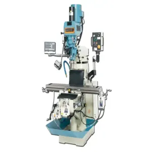 BAILEIGH INDUSTRIAL VM-949-3 Knee/Column Milling Machine, 9 Inch Table Length, 49 Inch Table Width, 3 Hp, 3 Phase, 220V | CN9AUG 15V797