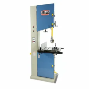 BAILEIGH INDUSTRIAL WBS-22 Band Saw, Vertical, 220VAC, 21 5/8 Inch Throat Dp - Vertical, 4, 900, 0 Deg to 45 Deg | CN9APT 36HZ83