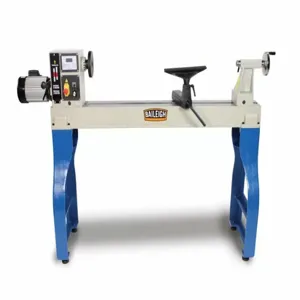 BAILEIGH INDUSTRIAL WL-1847VS Lathe, Wood Turning, 18 Inch Size x 47 in, 3, 200 RPM, 2 HP | CN9AXJ 45AW41