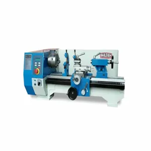 BAILEIGH INDUSTRIAL PL-1022VS-V2 Bench Top Lathe, Metal Turning, 9.84 Inch x 21 21/32 in, 25/32 Inch Spindle Bore | CN9AXC 61HL31