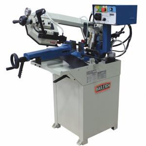 BAILEIGH INDUSTRIAL BS-210M Band Saw, 8 1/4 Inch x 6 11/16 in, 66 to 280, 45 Deg Left to 60 Deg Right, 1 Phase | CN9APL 31XU43