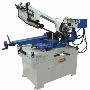 BAILEIGH INDUSTRIAL BS-350M Band Saw, 13 13/16 Inch x 8 11/16 in, 66 to 280, 45 Deg Left to 60 Deg Right, 30.0 A | CN9ANX 15V791