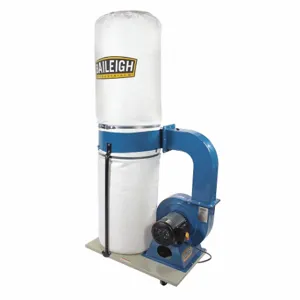 BAILEIGH INDUSTRIAL DC-1650B Dust Collector, Single Stage, 1, 650 Cfm | CN9AVG 45AW37