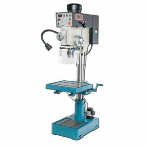 BAILEIGH INDUSTRIAL DP-1500VS Floor Drill Press, Belt, Variable, 85 RPM 2000 RPM, 230 VAC /SinglePhase | CN9AVP 15V796