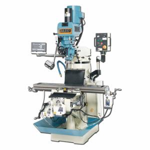 BAILEIGH INDUSTRIAL VM-949-1 Knee/Column Milling Machine, 9 Inch Table Length, 49 Inch Table Width, 3 HP, 1 Phase, 220V | CN9AUF 31XW17