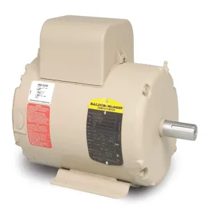 BALDOR MOTOR AFL3524A Aeration Fan Motor, 115/230V, 3600 RPM, 3 hp, 1 Phase, TEAO, 145TZ Frame | AJ6NUC