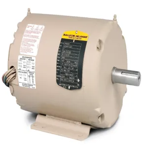 BALDOR MOTOR AFM3530 Aeration Fan Motor, 208-230/460V, 3600 RPM, 1.5 hp, 3 Phase, TEAO, 143TZ Frame | AJ6NUG