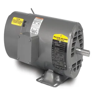 BALDOR MOTOR BM3116 Three Phase Brake Motor, 208-230/460V, 1800 RPM, 60 Hz, 1 hp, ODP, 56 Frame | AJ6NWC