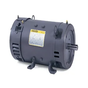 BALDOR MOTOR CD2010P-2 SCR Drive Motor, 120/240V DC, 1750/2300 RPM, 10 hp, DPFG, 219ATC Frame | AJ6NZQ