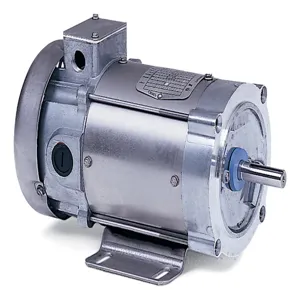 BALDOR MOTOR CDPSWD3555 Paint Free Washdown Motor, 180V DC, 1750 RPM, 1 hp, TEFC, 56C Frame | AJ6PCP