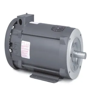 BALDOR MOTOR CDPT3575 Permanent Magnet SCR Drive Motor, 180V DC, 1750 RPM, 1.5 hp, TEFC, 145TC Frame | AJ6PDB