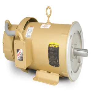 BALDOR MOTOR CEBM3615T-D D-series Brake Motor, 230/460V, 1800 RPM, 60 Hz, 5 hp, TEFC, 184TC Frame | AJ6PEX