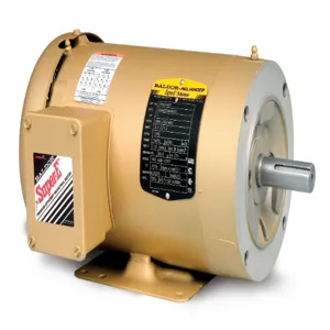 BALDOR MOTOR CEM3555T Three Phase Enclosed Motor, 230/460V, 3600 RPM, 60 Hz, 2 hp, TEFC, 145TC Frame | AJ6PNL