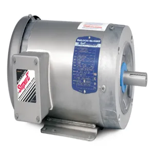 BALDOR MOTOR CESWDM3611T Paint Free Motor, 230/460V, 1800 RPM, 60 Hz, 3 hp, 3 Phase, TEFC, 182TC Frame | AJ6PYU