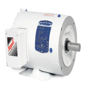 BALDOR MOTOR CEWDM3546-5 Washdown Motor, 575V, 1800 RPM, 1 hp, 3 Phase, TENV, 56C Frame | AJ6QAH