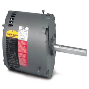 BALDOR MOTOR CFM3046A Condensor Fan Motor, 208-230/460V, 1200 RPM, 60 Hz, 0.75 hp, ODP, 48YZ Frame | AJ6QBZ