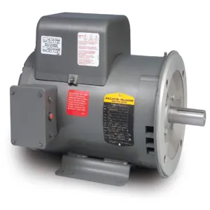 BALDOR MOTOR CL1410TM Single Phase Open Motor, 230V, 1800 RPM, 60 Hz, 5 hp, 184TC Frame | AJ6QEQ