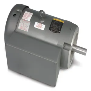 BALDOR MOTOR CL3612TM Single Phase Motor, 230V, 1800 RPM, 60 Hz, 5 Hp, TEFC, 184TC Frame | AJ6QFH