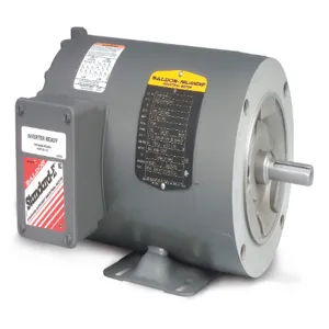 BALDOR MOTOR CNM3539 Three Phase Enclosed Motor, 230/460V, 1200 RPM, 60 Hz, 0.5 hp, TENV, 56C Frame | AJ6QJA