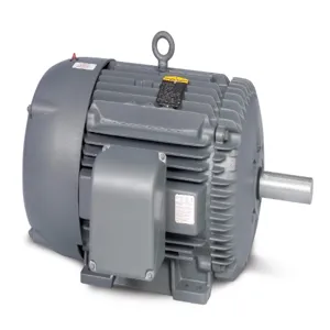 BALDOR MOTOR M1508T Two Speed Motor, 208-230V, 1800 RPM, 60 Hz, 5/2.5 hp, 3 Phase, TEFC, 215T Frame | AJ6XEP