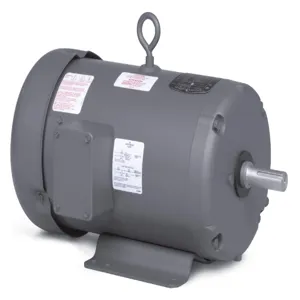 BALDOR MOTOR D2305 Fractional HP Motor, 230V DC, 1750 RPM, 1.5 hp, 3 Phase, TEFC, 184 Frame | AJ6QQN