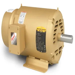 BALDOR MOTOR EBM3154T Three Phase Brake Motor, 230/460V, 1800 RPM, 60 Hz, 1.5 hp, ODP, 145T Frame | AJ6QXC