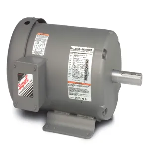 BALDOR MOTOR EHM3554T-5 General Purpose HVAC Motor, 575V, 1800 RPM, 1.5 hp, 3 Phase, TEFC, 145T Frame | AJ6RWL