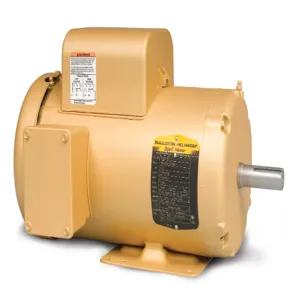 BALDOR MOTOR EL3609T Single Phase Motor, 230V, 3600 RPM, 60 Hz, 3 hp, 1 Phase, TEFC, 1800 Frame | AJ6THB