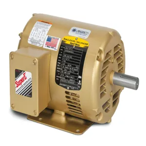 BALDOR MOTOR EM31154 Three Phase Motor, 230/460V, 1800 RPM, 60 Hz, 1.5 hp, ODP, 56 Frame | AJ6TTV