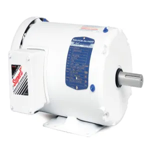 BALDOR MOTOR EWDM23934T White Washdown Motor, 1800 RPM, 20 hp, 3 Phase, TEFC, 256T Frame | AJ6VHC