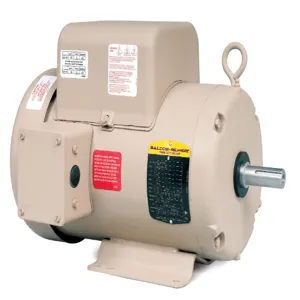 BALDOR MOTOR FDL3619TM Farm Duty Motor, 230V, 1800 RPM, 3 hp, 1 Phase, TEFC, 184T Frame | AJ6VKJ