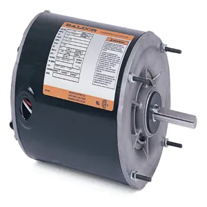 BALDOR MOTOR HIC264A Direct Drive Fan Motor, 115/230V, 1800 RPM, 0.33 hp, 1 Phase, TEAO, 48Z Frame | AJ6WAW