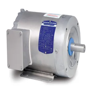 BALDOR MOTOR IDCSWDM3546 Invester Duty Washdown Motor, 1800 RPM, 1 hp, 3 Phase, TENV, 56C Frame | AJ6WBQ