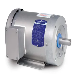 BALDOR MOTOR IDCSWDM3558 Invester Duty Washdown Motor, 1800 RPM, 2 hp, 3 Phase, TEFC, 56C Frame | AJ6WBV