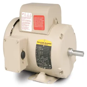 BALDOR MOTOR IR3510M Instant Reversing Motor, 230V, 1800 RPM, 1 hp, 1 Phase, TEFC, 56 Frame | AJ6WPE