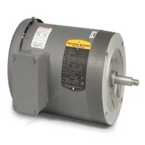 BALDOR MOTOR JM3463 Jet Pump Motor, 208-230/460V, 3600 RPM, 60 Hz, 0.75 hp, TEFC, 56J Frame | AJ6WRF