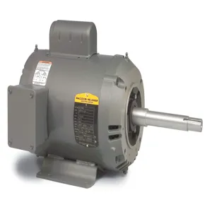 BALDOR MOTOR JPL1406T JP Close Coupled Motor, 115/230V, 3600 RPM, 60 Hz, 3 hp, 1 Phase, ODP, 182JP Frame | AJ6WUA