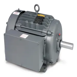 BALDOR MOTOR L1177T Single Phase Motor, 230V, 1800 RPM, 60 Hz, 15 hp, 1 Phase, TEFC, 254T Frame | AJ6WVX