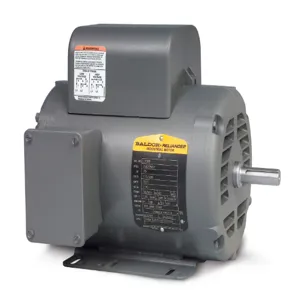 BALDOR MOTOR L1408TM Single Phase Motor, 115/230V, 1800 RPM, 60 Hz, 3 hp, ODP, 184T Frame | AJ6WXK