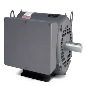 BALDOR MOTOR L1512T Single Phase Motor, 230V, 1800 RPM, 60 Hz, 10 hp, ODP, 215T Frame | AJ6WXX