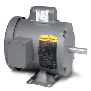 BALDOR MOTOR L3510A Single Phase Motor, 115/230V, 1800 RPM, 60 Hz, 1 hp, TEFC, 56/56H Frame | AJ6WZW