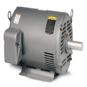 BALDOR MOTOR M1024T Two Speed Motor, 230V, 1800/1200 RPM, 60 Hz, 5/2.2 hp, 3 Phase, ODP, 215T Frame | AJ6XDL