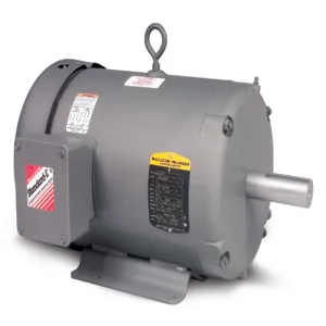 BALDOR MOTOR M3458 Three Phase Motor, 230/460V, 1800 RPM, 60 Hz, 0.33 hp, TEFC, 48 Frame | AJ6XHE