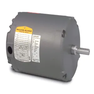 BALDOR MOTOR M3539-TP Condensor Fan Motor, 208-230/460V, 1200 RPM, 60 Hz, 0.5 hp, TEAO, 184T Frame | AJ6XJA